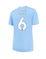 Manchester City Nathan Ake #6 Kotipaita Naisten 2023-24 Lyhythihainen